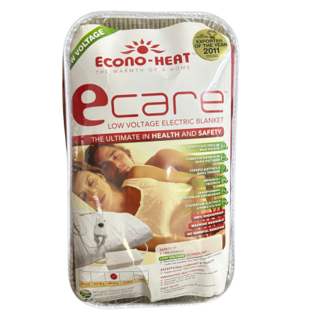 Saltea termica, 137x200 cm – albă, cu prindere elastică, Econo-Heat SA [1]