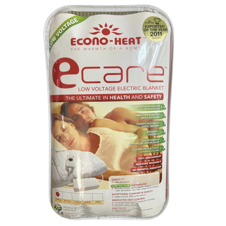 Saltea termica, 80 x 180 cm – albă, cu prindere elastică, Econo-Heat SA [1]