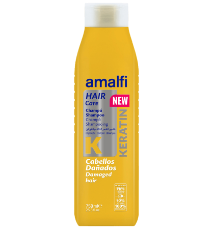 Sampon pentru par deteriorat cu keratina  Argan 750ml