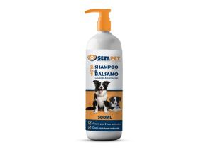 PetShop -  Sampon si Balsam 2 în 1 pentru animale de companie,lavanda si musetel,500ml
