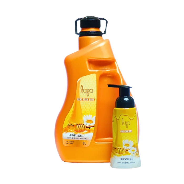 Recomandarea DAXI - Sapun de maini spuma Caprifoi (Mâna Maicii Domnului) 3L +250 ml,Laya