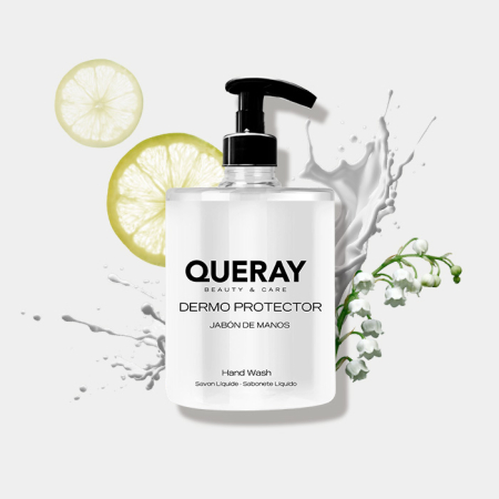 Cosmetice & Ingrijire Personala - Sapun lichid cu pompita, Dermo Protector, 500 ml, Queray