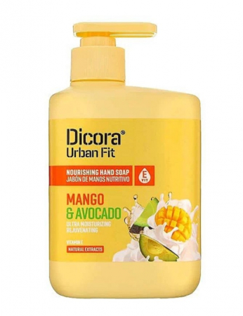 Sapun lichid,solid , spuma si sare de baie - Sapun lichid cu Vitamina E, avocado si mango, 500ml
