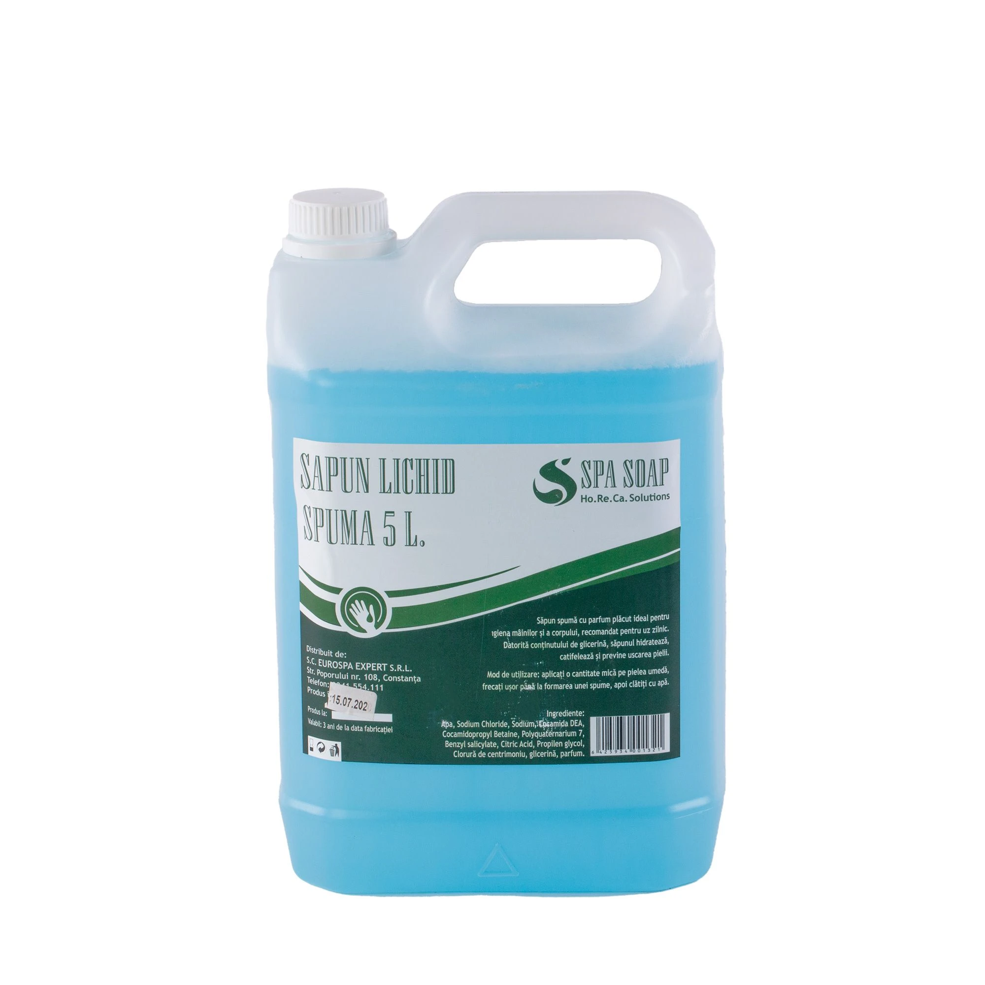 % REDUCERI PRODUSE COSMETICE , PARFUMURI SI ARTICOLE COMPLEMENTARE - Sapun spuma,aspect perlat, 5 L,