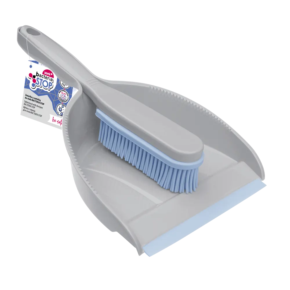 Articole Menaj & Accesorii pentru Casa -  Set faras cu lamela cauciuc + perie Bacteria Stop