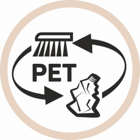 Set faras cu lamela cauciuc si perie din materiale reciclate 100%, Eco Natural [7]