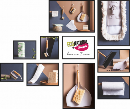 Set faras cu lamela cauciuc si perie din materiale reciclate 100%, Eco Natural [9]