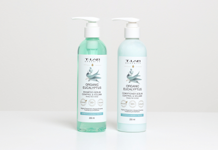 Set ingrijire par Sampon 250ml+Balsam 250ml cu extract de eucalipt pentru parul si scalpul gras [1]