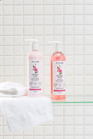 Set ingrijire par Sampon 250ml+Balsam 250ml cu extract de trandafir pentru toate tipurile de par si scalp [1]