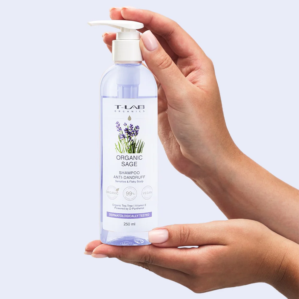 Set ingrijire par Sampon 250ml+Masca 250ml anti-matreata ,cu extract de salvie pentru scalp sensibil [2]