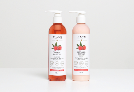 Set ingrijire par Sampon 250ml+Masca 250ml cu ricin organic pentru parul subtiat si degradat [1]