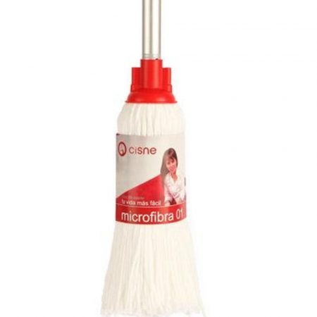 Articole Menaj & Accesorii pentru Casa - Set mop din microfibra, alb, Eco, Nr. 1,150g + Laveta microfibra