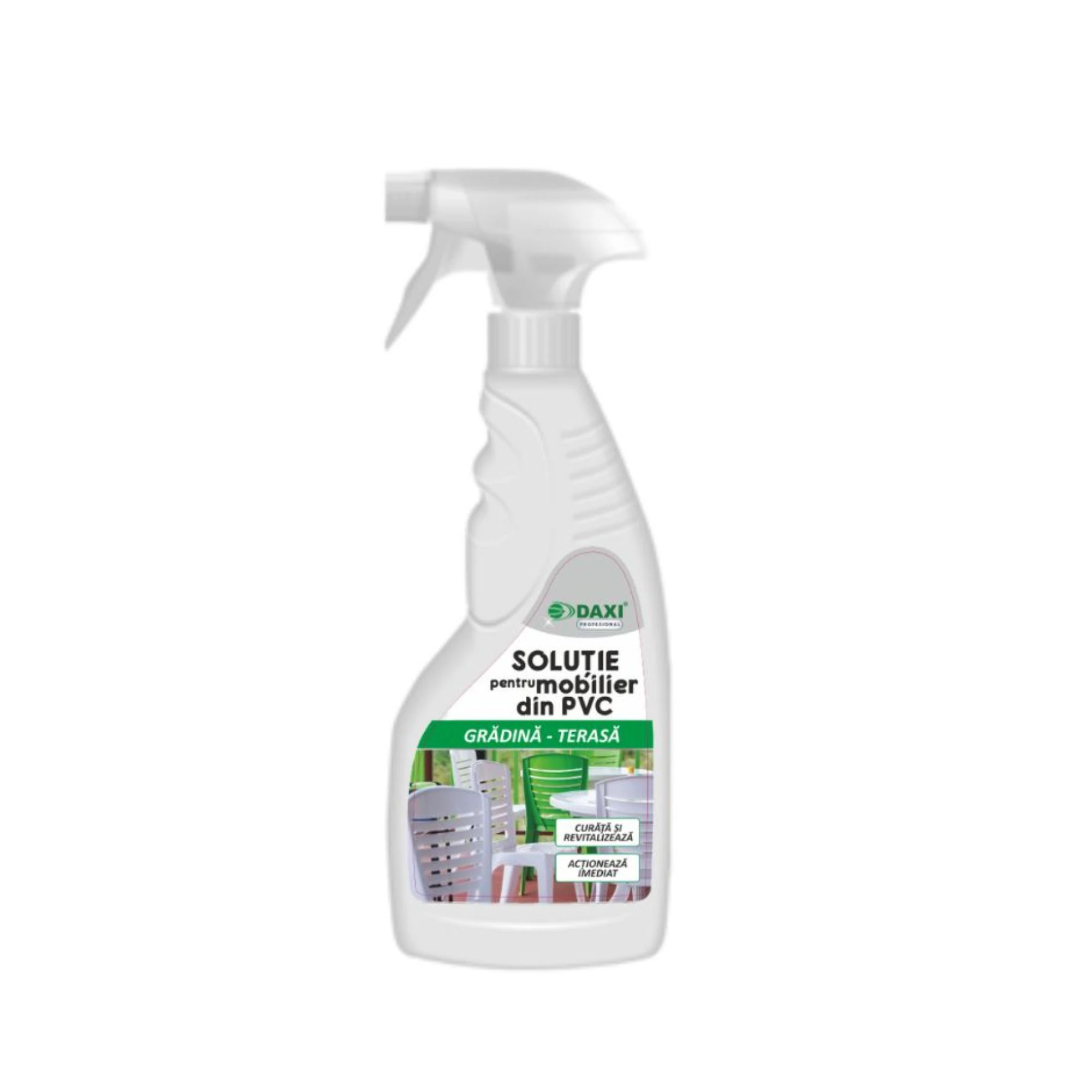 % REDUCERI PRODUSE BRANDURI DAXI - Solutie curatare mobilier exterior din plastic si PVC, 500ml