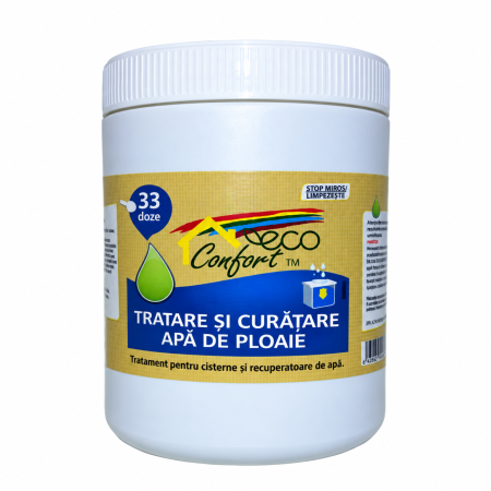 Fose Septice & Întreținere - Soluție pentru tratarea și curățarea apei de ploaie, 1 kg, Eco Confort