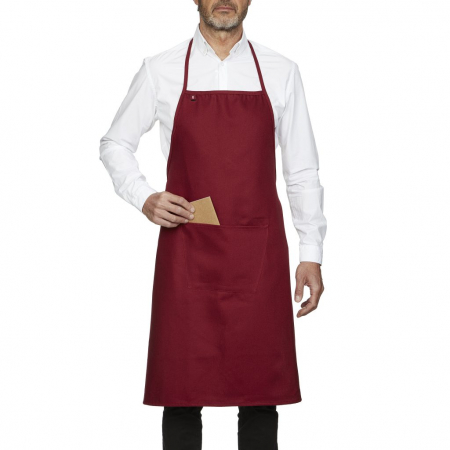 Sort cu buzunar pentru ospatar si barman 75x90, Burgundy [2]