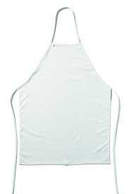  Sort impermeabil pentru industria alimentara din bumbac, plastifiat, 75x90 Alb
