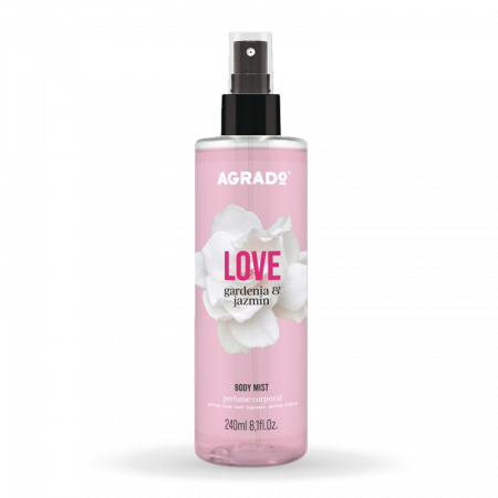 Spray de corp LOVE , aroma de Gardenie si Iasomie verde 240ml [1]