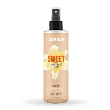 Spray de corp SWEET, aroma de Vanilie si Trandafir 240ml [1]