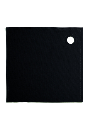 Suport din bumbac pentru sticle de vin 40x40, 12 buc, Negru, Roll Drap [1]