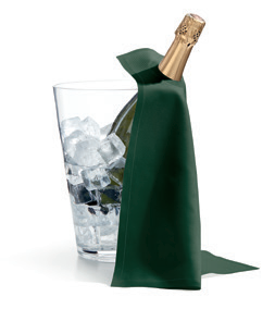 Suport din bumbac pentru sticle de vin 40x40, Verde