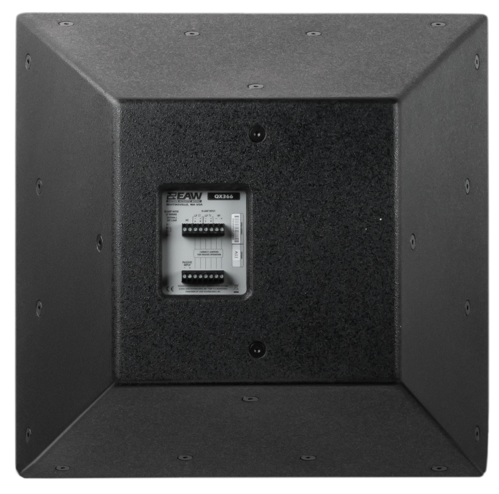 EAW QX366: Boxă Punctuală 2 Way Trapezoidală, 4×10", 144dB, cu Dispersie Simetrică 60°×60°, pentru Instalări Fixe [3]