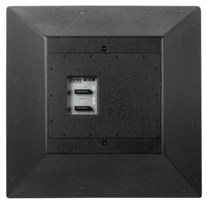 EAW QX564i: Boxă Punctuală 3 Way Trapezoidală Flagship, 4×12", 147dB, cu Dispersie 60°×45°, pentru Long Throw Larg [3]