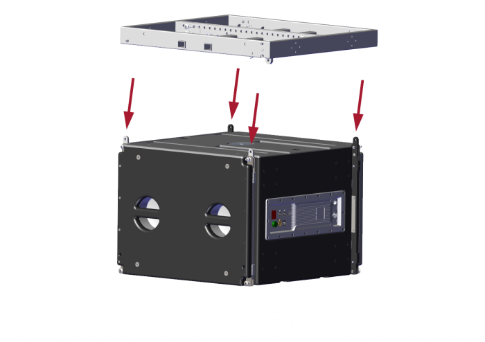 EAW SBX118F – Subwoofer activ flyable de 18” [6]