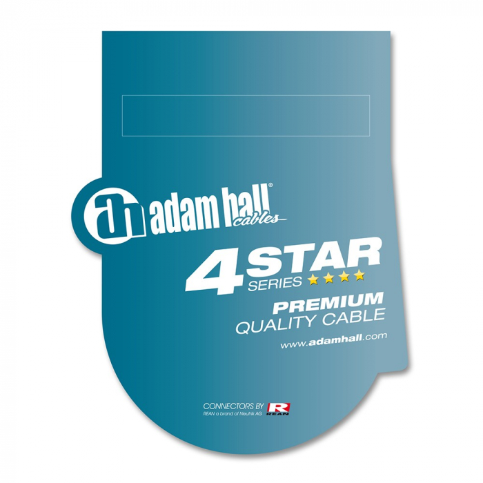 K4 MMF 1000 - Cablu microfon cu conectori XLR mama / XLR tata 3p REAN - 10m [2]