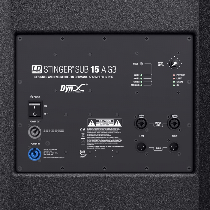 STINGER SUB 15 A G3 - Subwoofer activ [7]