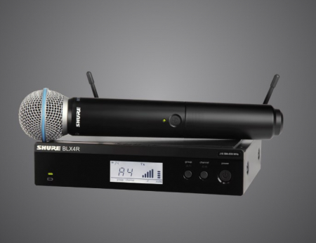 Audio - BLX24RE/B58-K14 - Sistem wireless cu microfon si receiver (614-638 MHz)