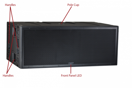 EAW SBX218 – Subwoofer Activ Dual 18", 5000W, 141dB pentru Touring & Venue-uri mari [1]