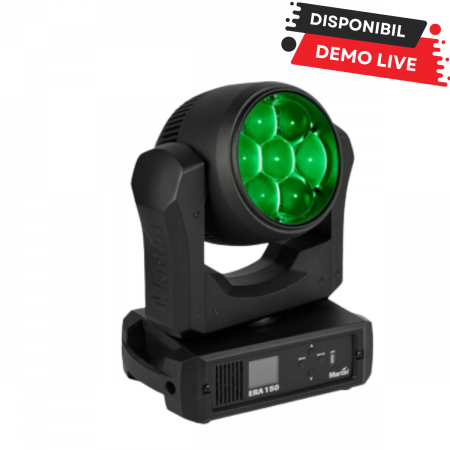Lumini Entertainment - ERA 150 WASH - Proiector cu cap rotativ Led Wash