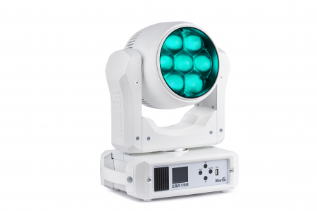 Lumini Entertainment - ERA 150 WASH WHITE - Proiector cu cap rotativ LED Wash (ALB)