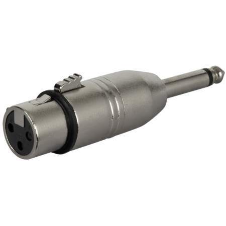 Cabluri si conectori - FLA23 - Adaptor de la XLR 3P mamă la Jack 6.3 (TRS) Mono