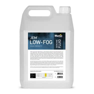 Accesorii pt. Lumini - JEM Low-Fog Fluid, High Density - 5L - Lichid pentru efecte de fum greu