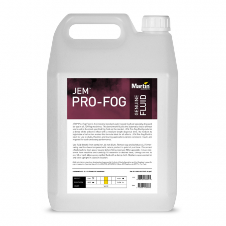 Accesorii pt. Lumini - JEM Pro-Fog Fluid - 5L - Lichid pentru efecte de fum