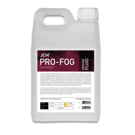 Accesorii pt. Lumini - JEM Pro-Fog Fluid - 5L - Lichid pentru efecte de fum