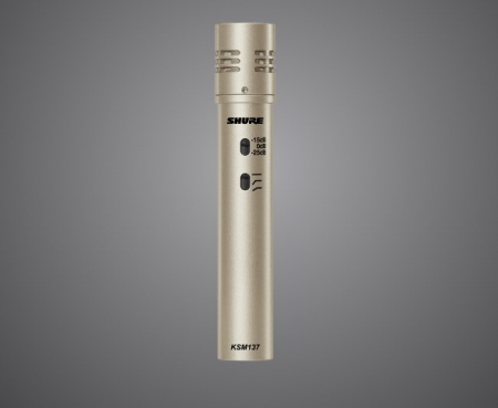 Microfoane pentru instrumente - KSM137/SL - Microfon condenser cu diafragmă mică