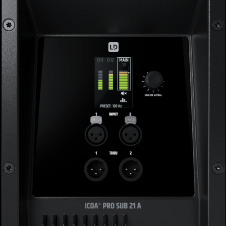 LD Systems ICOA PRO SUB 21 A - Subwoofer activ de 21” [4]