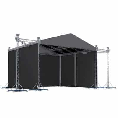Scena Modulara - MR2 10x6m - Scena modulara 10x6m cu inaltime de 7,2m