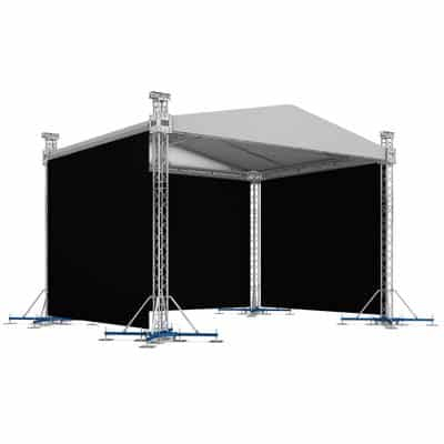 Scena Modulara - MR2L - Scena modulara 8x6m cu inaltime de 5,2m