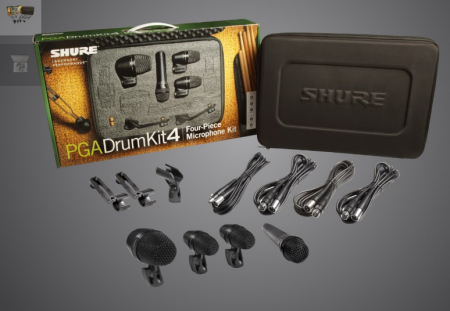 Seturi de microfoane - PGADRUMKIT4 - Kit microfoane pentru tobe
