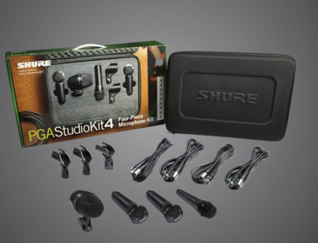 Seturi de microfoane - PGASTUDIOKIT4 - Kit microfoane de studio