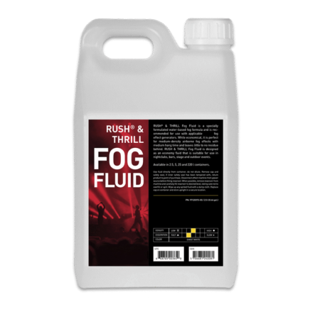Accesorii pt. Lumini - RUSH & THRILL Fog Fluid 5L - Lichid pentru efecte de fum