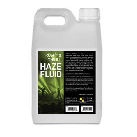 Accesorii pt. Lumini - RUSH & THRILL Haze Fluid 5L - Lichid pentru efecte de ceață