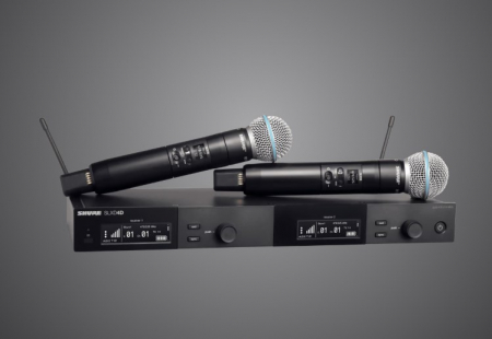 SLXD24DE/B58-K59 - Sistem wireless cu 2 microfoane Beta58