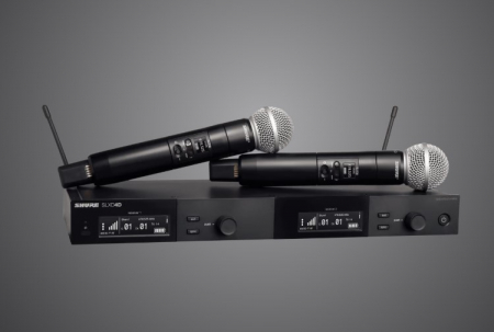 SLXD24DE/SM58-K59 - Sistem wireless cu doua microfoane SM58