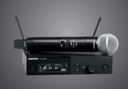 Microfoane - SLXD24E/SM58-K59 - Sistem wireless cu microfon SM58