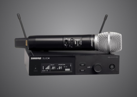 Microfoane - SLXD24E/SM86-K59 - Sistem wireless cu microfon SM86