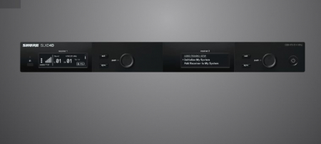 Microfoane - SLXD4DE-K59 - Receptor wireless cu 2 canale